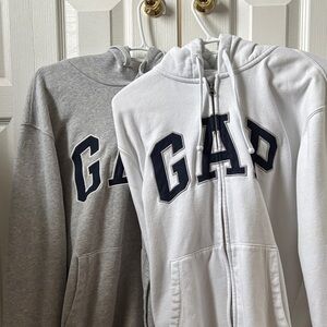 GAP hoodie and zip up size m